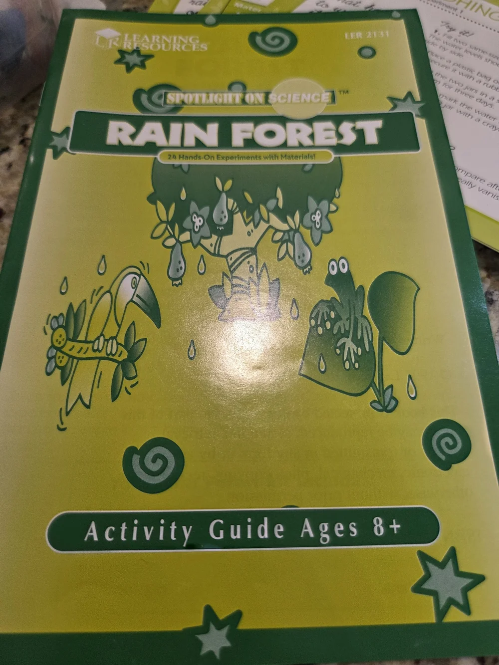 Learning Resources Spotlight on Science Rain Forest 24 Experiments Ages 8+